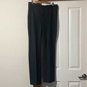 NYDJ charcoal striped Trousers